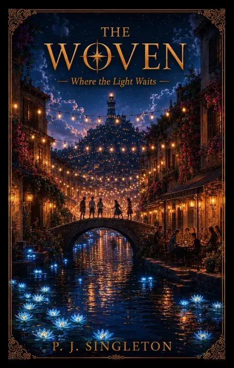 Front cover of Where the Light Waits, Book Two of The Woven